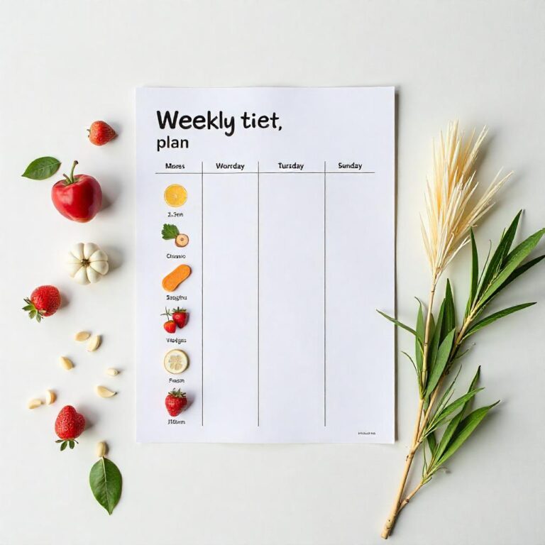 Healthy Diet Weekly Plan
