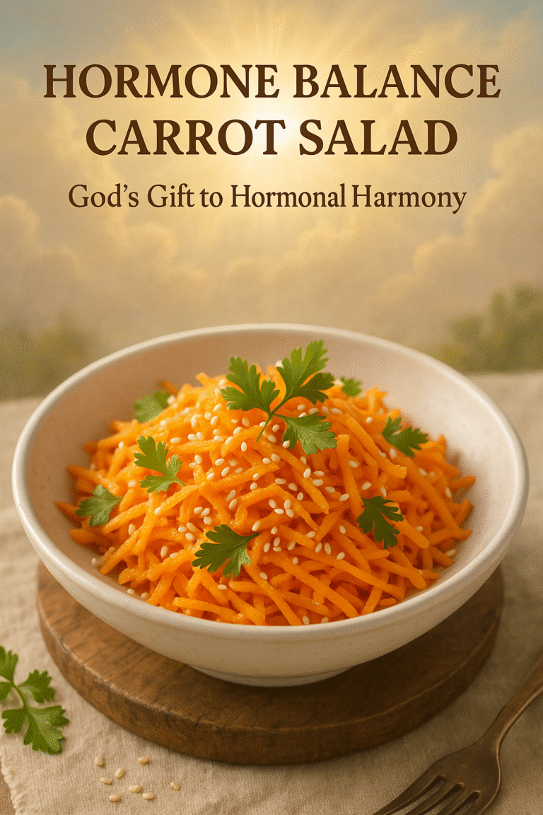Hormone Balance Carrot Salad