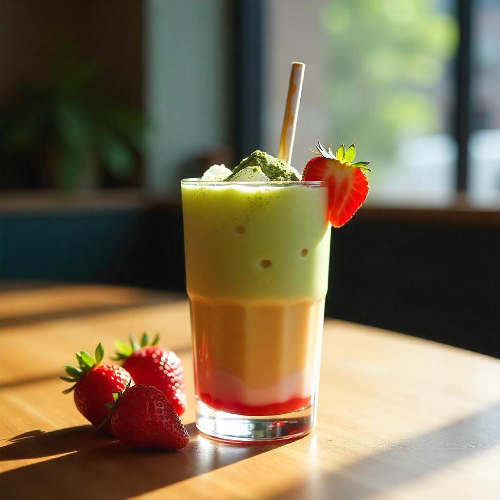 Strawberry Matcha