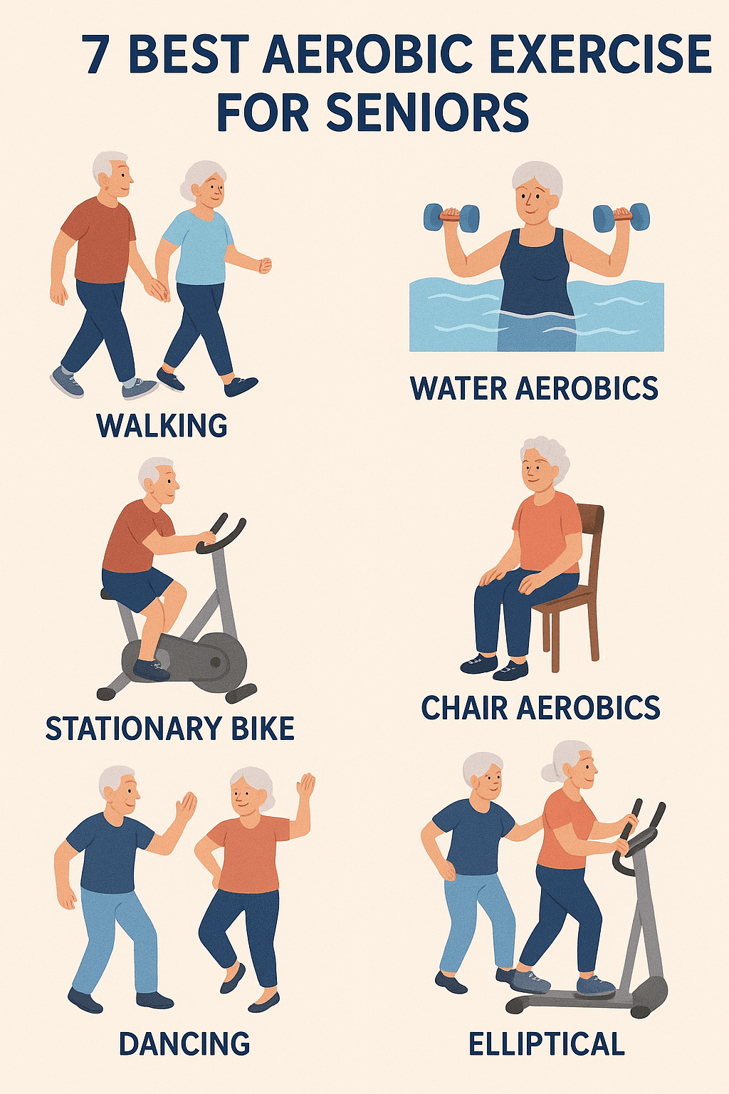 Aerobic Exercise for Seniors: Safe & Effective Ways to Stay Active 2 Aerobic Exercise for Seniors