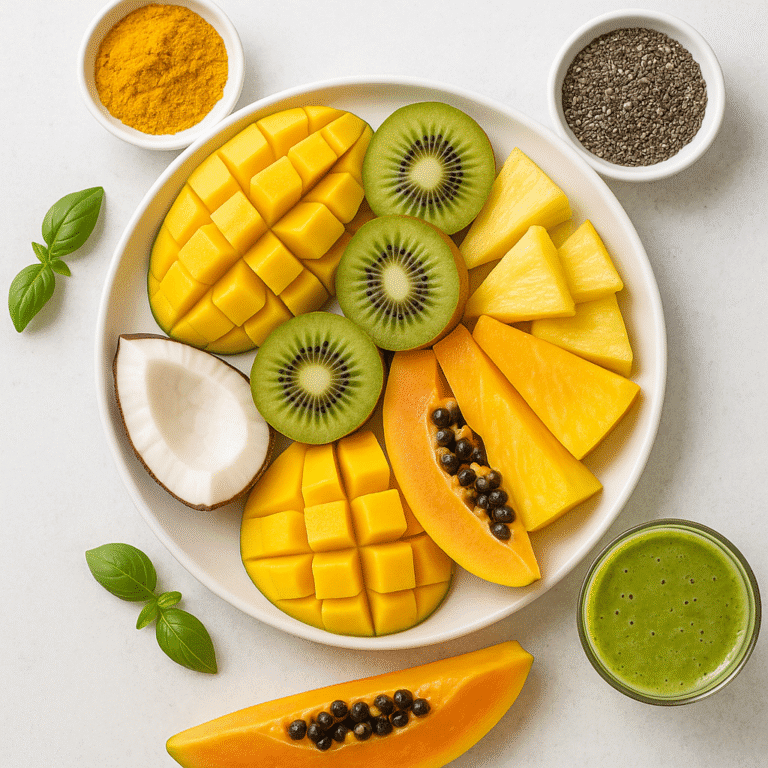 Anti-Inflammatory Diet Recipes with Tropical Fruits