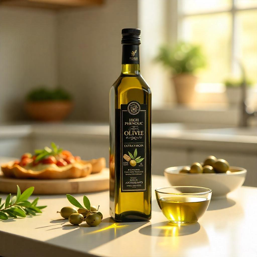 High Phenolic Olive Oil: The Antioxidant Powerhouse Explained 2 High Phenolic Olive Oil.
