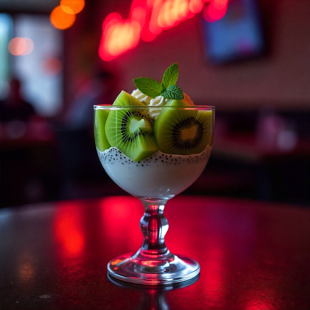 Anti-Inflammatory Diet Recipes with Tropical Fruits 5 Kiwi Chia Pudding Parfait