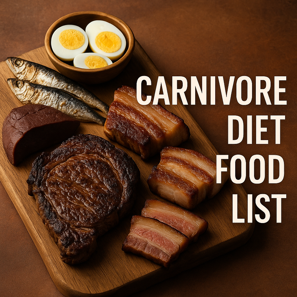 Carnivore Diet Food List