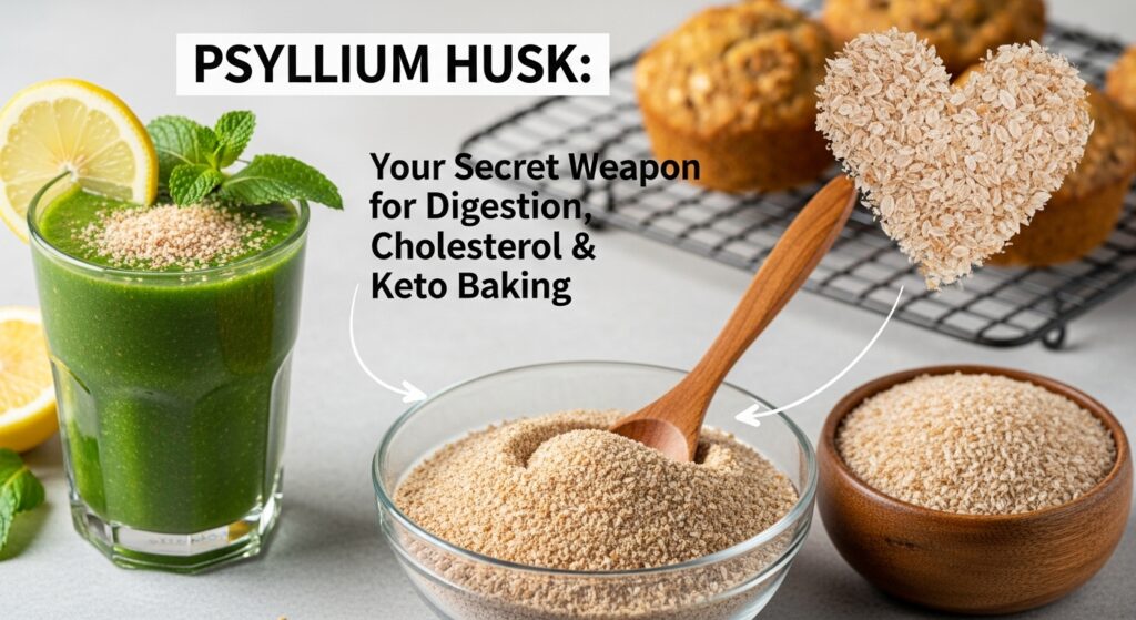Psyllium Husk: Your Secret Weapon for Digestion, Cholesterol & Keto Baking 2 Psyllium Husk