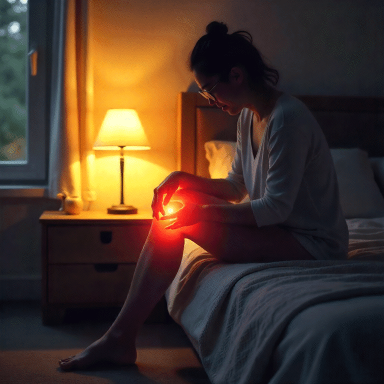 Aching Knee at Night Time